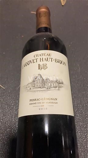 Burdeos Pessac-Léognan Larrivet Haut-Brion 2016