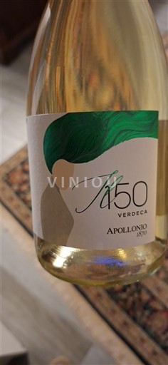 Víno Blanc sec 150 Verdeca Apollonio Non millésimé Itálie Apulie IGT