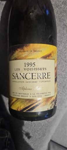 Loire Valley Sancerre Alphonse Mellot Les Voississets 1995