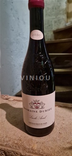 Vallée du Rhône Châteauneuf-du-pape Domaine Durieu Lucile Avril 2020
