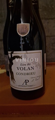 Údolí Rhôny Condrieu Anthony Paret Lieu-dit Volan 2023