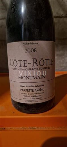 Rhône Valley Côte-Rôtie Parpette Montmain 2008