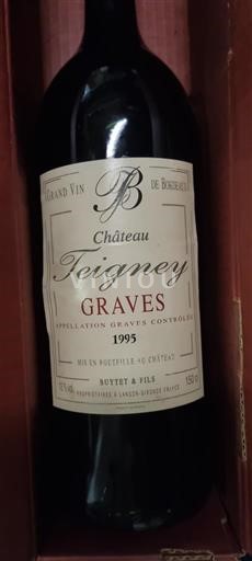 Bordeaux Graves Château Teigney 1995