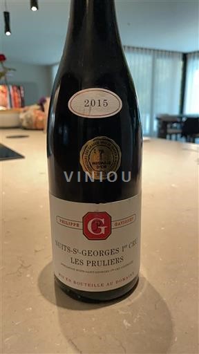 Bourgogne Nuits-saint-georges Premier Cru Philippe Gavignet Les Pruliers 2015