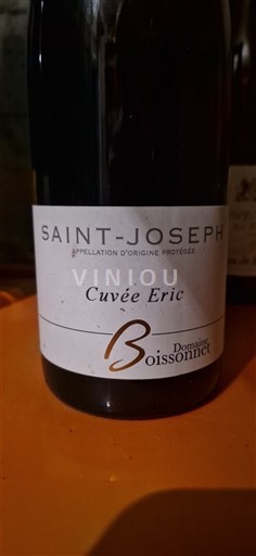 Rhône Valley Saint Joseph Domaine Boissonnet Eric 2022