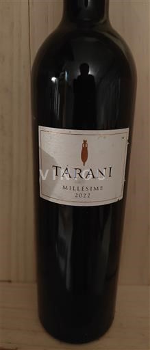 Vine Rouge sec Tarani 2022 Frankrig Sydvestfrankrig Comté tolosan IGP