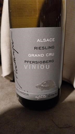 Elsass Riesling Grand Cru Domaine Rollinger Pfersigberg 2022