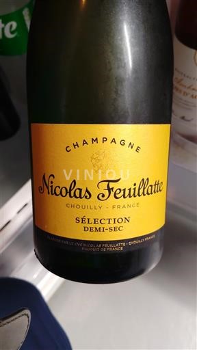 Champagne Sâm-panh Nicolas Feuillatte Sélection Demi-Sec Không niên vụ