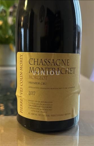 Bourgondië Chassagne-Montrachet Premier Cru Pierre-Yves Colin-Morey Morgeot 2017