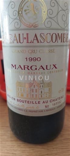 Бордо Марго Grand Cru Château Lascombes 1990