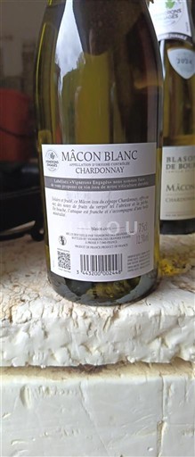 Burgundi Mâcon ja Mâcon-kylät Blason de Bourgogne Ei vuosikertaa
