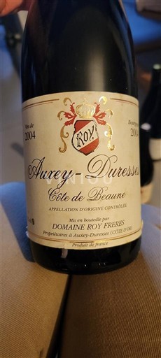 Burgund Auxey-Duresses Domaine Roy Frères 2004
