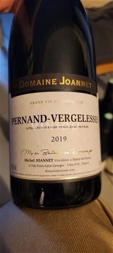 Bourgondië Pernand-Vergelesses Domaine Joannet 2019