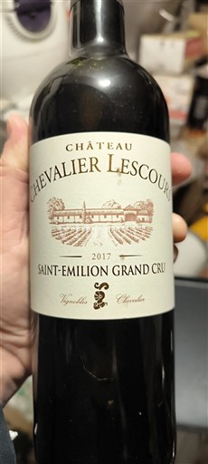 Bordeaux Saint-Émilion Grand Cru Grand Cru Château Chevalier Lescours 2017