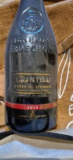 Rhône Valley Côtes-du-Vivarais Vignerons Ardéchois Grande 2018