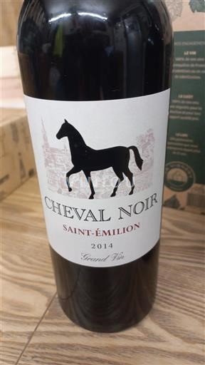 Bordeaux Saint-Émilion Cheval Noir Grand Vin 2014