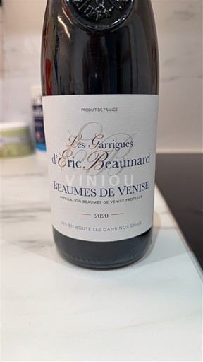 Vallée du Rhône Beaumes de Venise Les Garrigues d'Eric Beaumard 2020