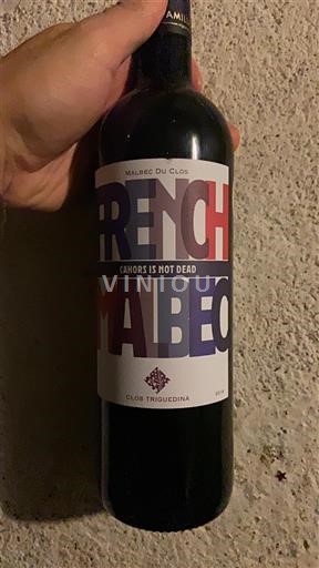 Sydvestfrankrig Cahors Clos Triguedina French Malbec 2018