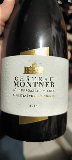 Roussillon Côtes du Roussillon Villages Château Montner Schistes Vieilles Vignes 2018