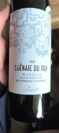 Sud-Ouest Madiran Plaimont Chênaie du Tilh 2020