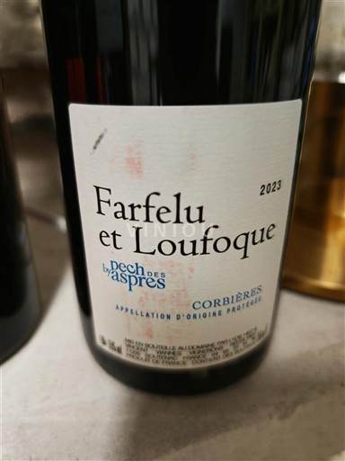 Languedoc Corbières Pech des Aspres Farfelu et Loufoque 2023