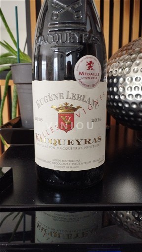 Rhône Valley Vacqueyras Eugène Leblanc Vieilles Vignes 2018