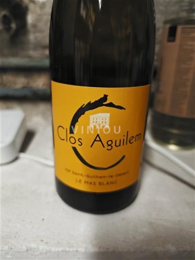 Languedoc og Roussillon Saint-Guilhem-le-Désert Clos Aguilem Le Mas Blanc 2022