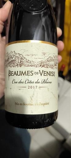 Rhônetal Beaumes de Venise Beaumes de Venise 2017