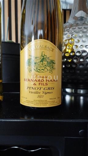 Alsacia Domaine Bernard Haas & Fils Vieilles Vignes 2023