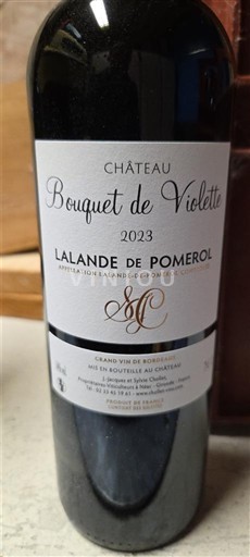 Bordeaux Lalande-de-Pomerol Château Bouquet de Violettes 2023