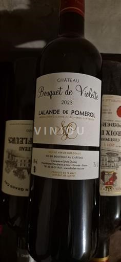 Бордо Лаланд-де-Помроль Château Bouquet de Violettes 2023
