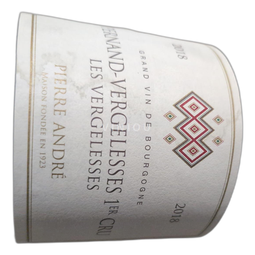 Burgundi Pernand-vergelesses Pierre André Les Vergelesses 1° cru 2018
