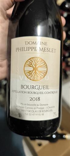 Valle del Loira Bourgueil Domaine Philippe Meslet 2018