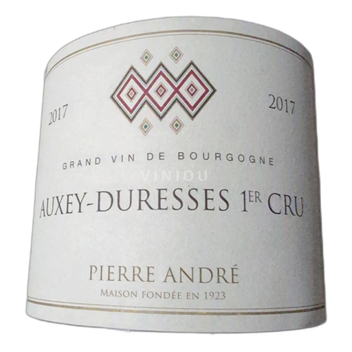 Bourgogne Auxey-duresses Pierre André 1° cru 2017