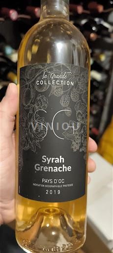 Languedoc in Roussillon Pays d'Oc La Grande Collection Syrah Grenache 2019