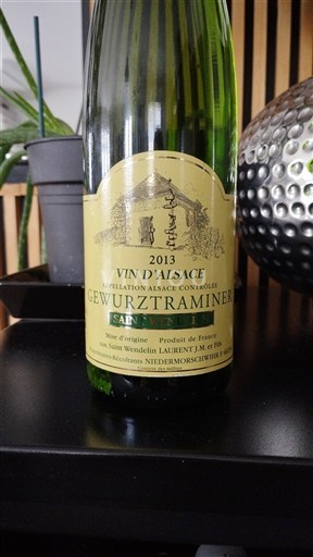 Alsace Saint Wendelin 2013