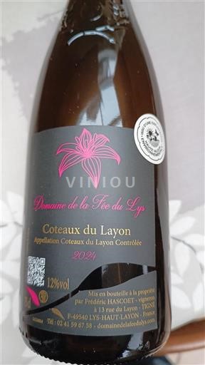 Loire-dalen Coteaux-du-layon Domaine La Fée du Lys 2024
