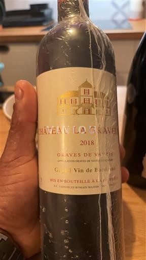 Bordeaux Graves-de-vayres Château La Gravelle 2018