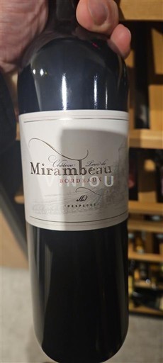 Burdeos Bordeaux Château Tour de Mirambeau Sin añada