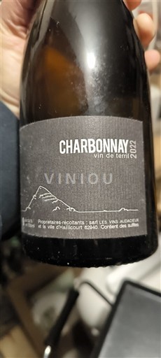 Île-de-France Charbonnay vin de terril Charbonnay Vin de Terril 2022