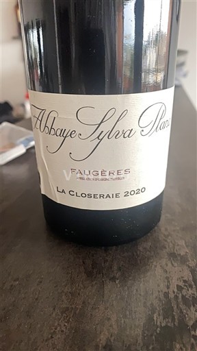 Languedoc Faugères Abbaye Sylva Plana La Closeraie 2020