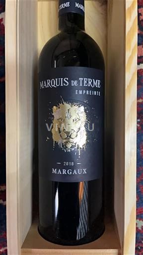 Bordeaux Margaux Marquis de Terme Empreinte 2018