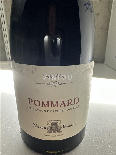 Borgoña Pommard Nuiton Beaunoy 2013
