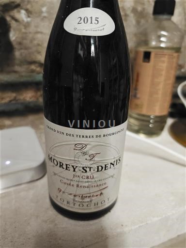 Burgundi Morey-Saint-Denis Premier Cru Domaine Nis Tortochot Renaissance 2015