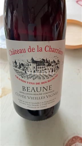 Burgundy Beaune Château La Charrière Vieilles Vignes Non-Vintage