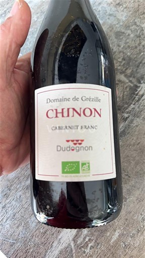 Loiren laakso Chinon Domaine Grézillé Cabernet Franc 2023