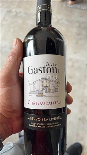 Languedoque Minervois-la-Livinière Château Faiteau Gaston 2017
