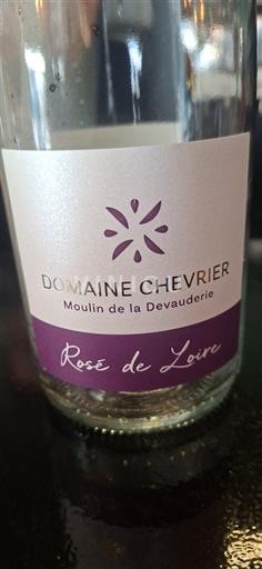 Loire Valley Rosé de Loire Domaine Chevrier Moulin de la Devauderie 2024