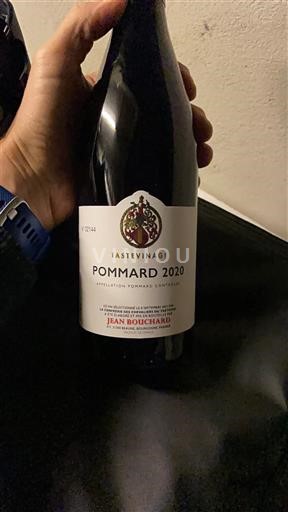 Bourgogne Pommard Jean Bouchard Tastevinage 2020