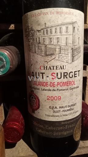 Bordeaux Lalande-de-Pomerol Château Haut-Surget 2009
